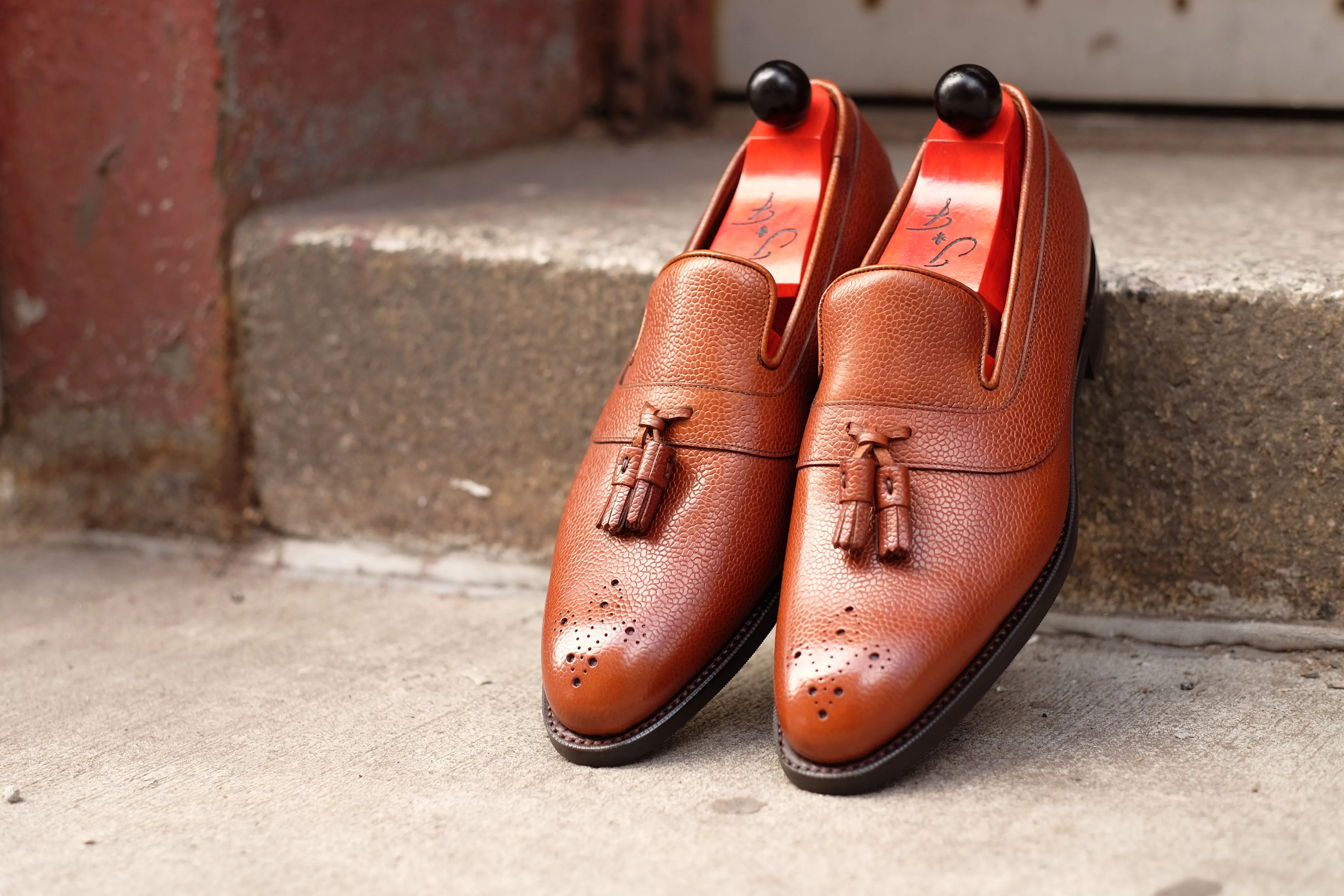 Walla Walla - MTO - Tan Grain - NGT Last - Single City Rubber Sole