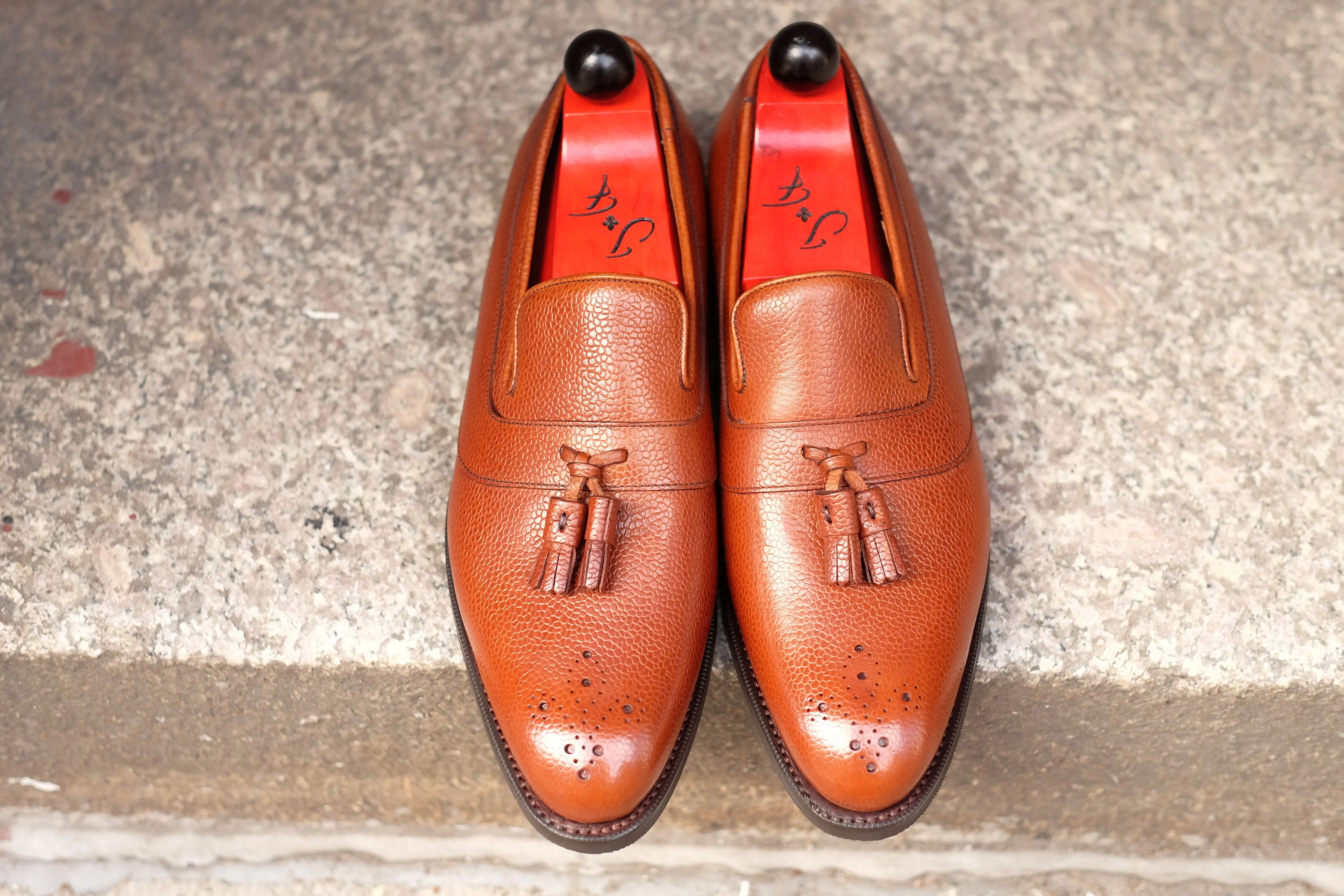 Walla Walla - MTO - Tan Grain - NGT Last - Single City Rubber Sole