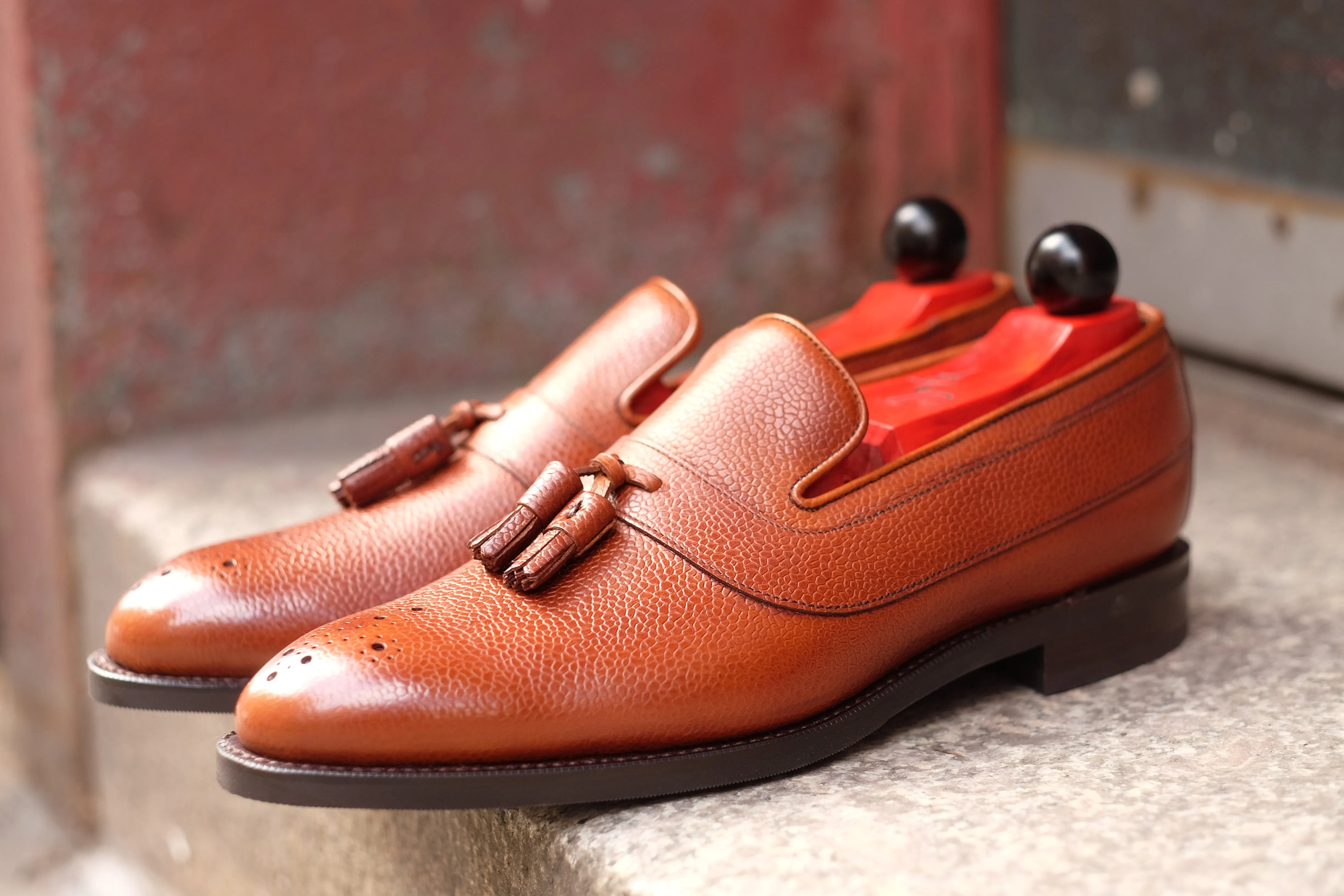 Walla Walla - MTO - Tan Grain - NGT Last - Single City Rubber Sole