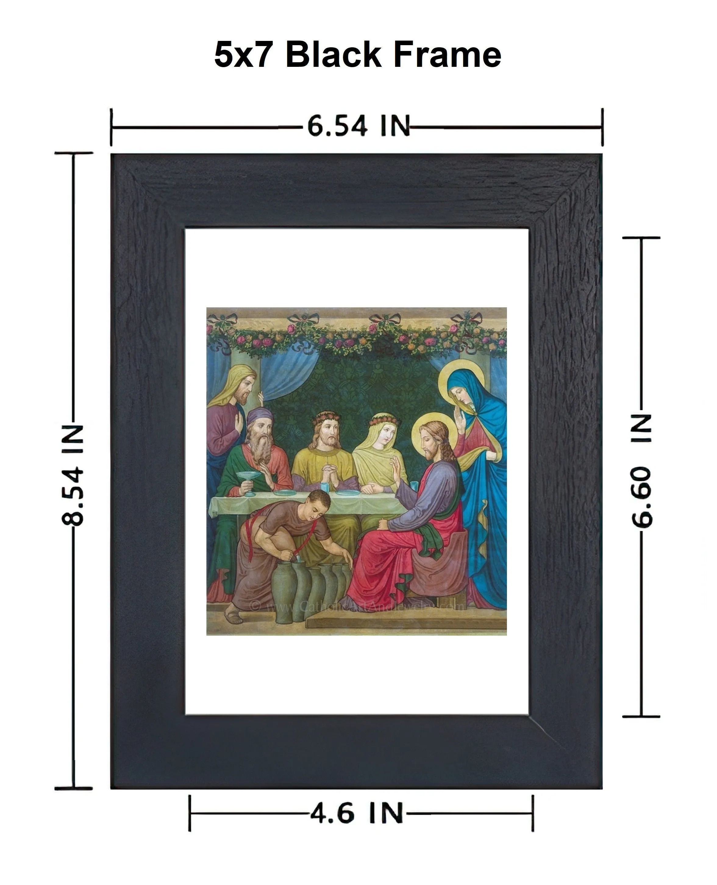 Wedding at Cana – Wedding Gift/Anniversary Gift – painted by Benedictine Monks– Catholic Art Print – Archival Quality