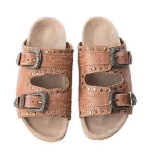 Western Sunset Sandals (Tan)