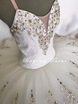 White and Gold Professional Tutu