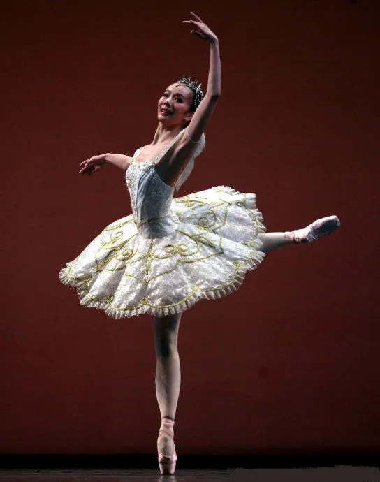 White and Gold Vestalka Tutu