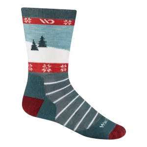 Wide Open Womens Sleigh All Day Cushioned Crew Socks