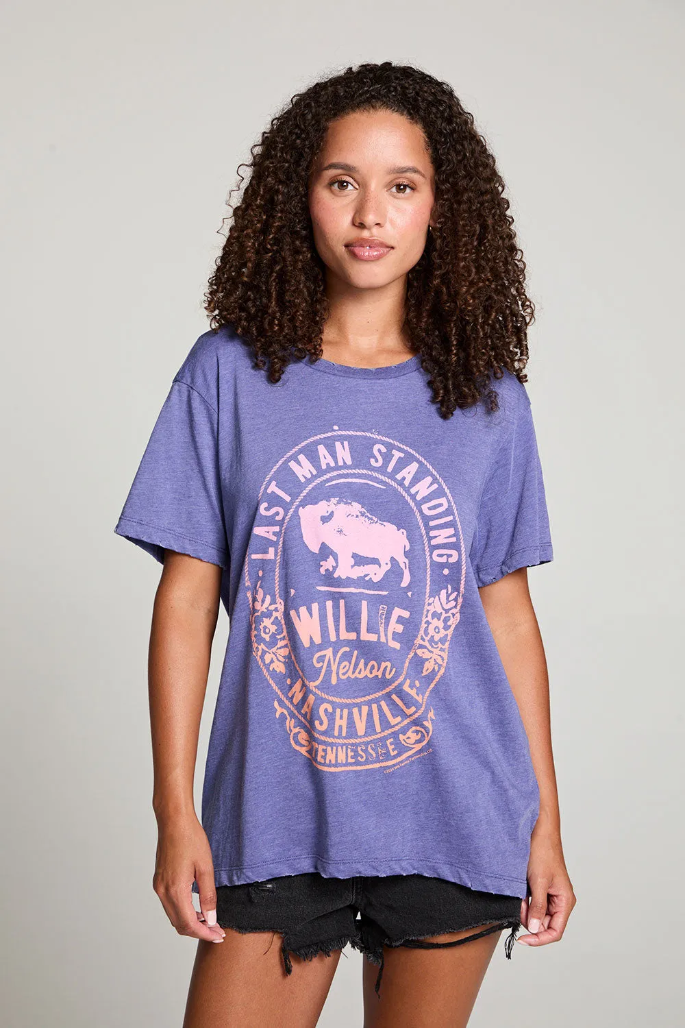 Willie Nelson Last Man Standing Tee