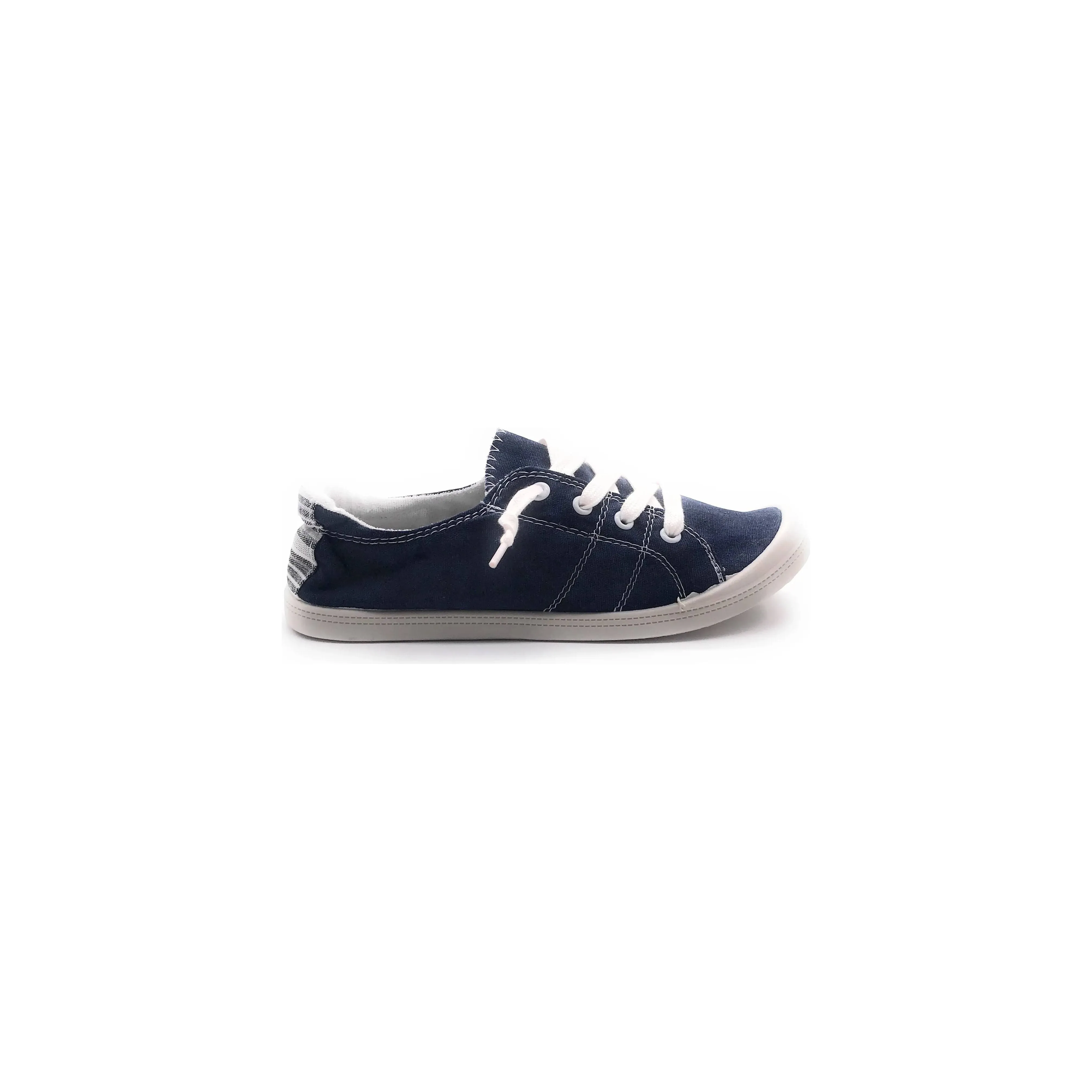 Women Lace Up Casual Flats Sneakers