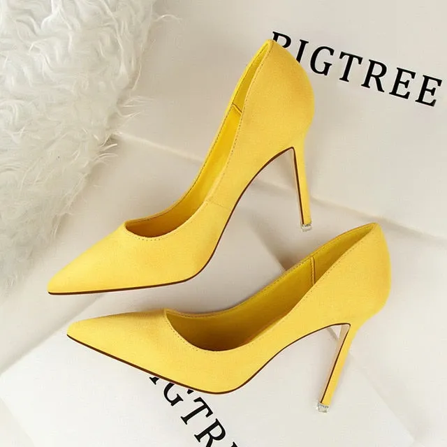 Women Pumps Fashion 9cm High Heels