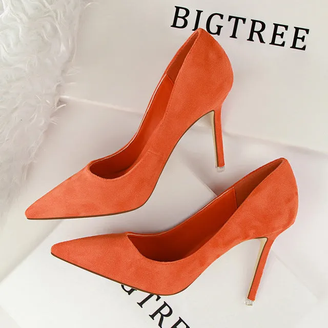 Women Pumps Fashion 9cm High Heels