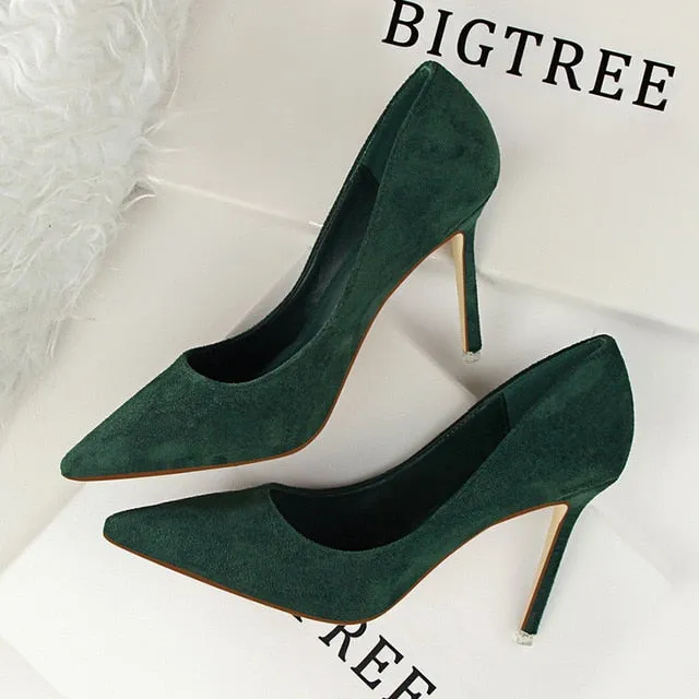Women Pumps Fashion 9cm High Heels