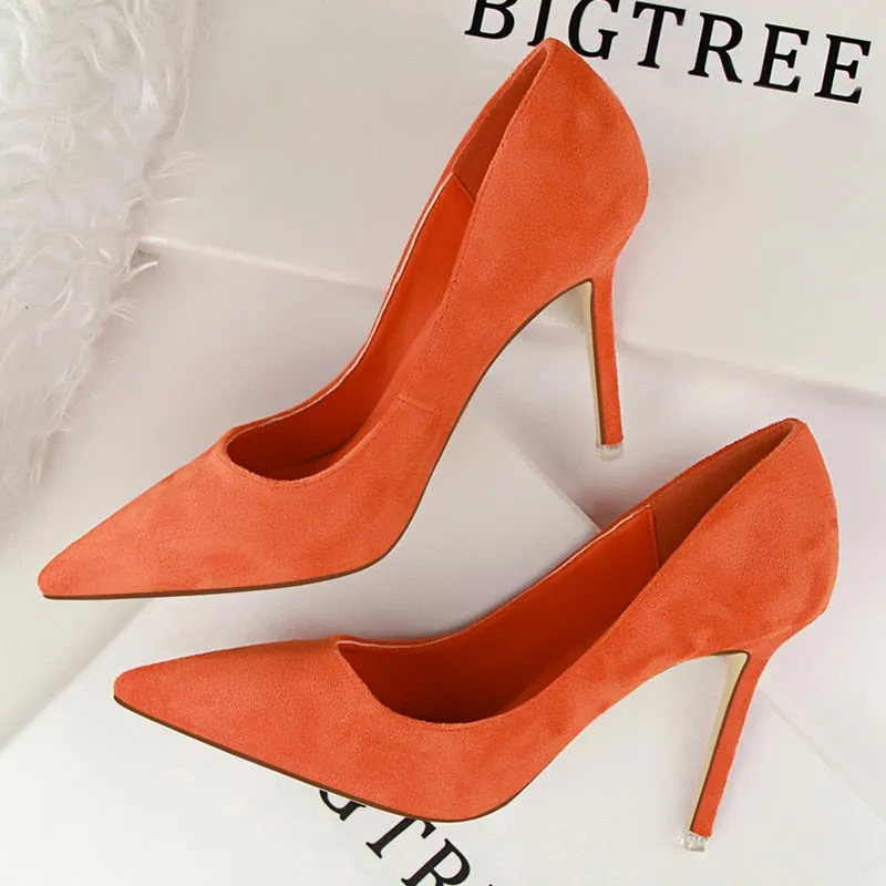 Women Pumps Fashion 9cm High Heels