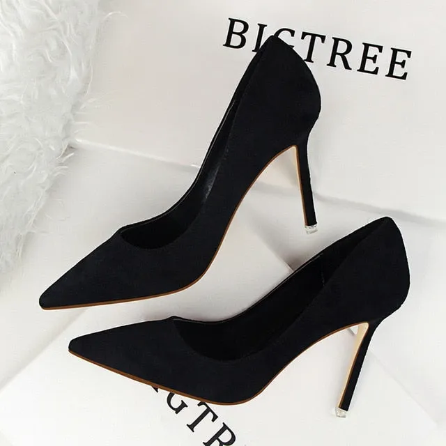 Women Pumps Fashion 9cm High Heels