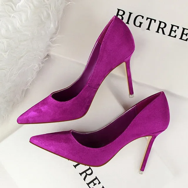 Women Pumps Fashion 9cm High Heels