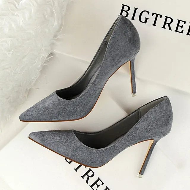 Women Pumps Fashion 9cm High Heels