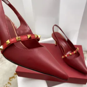 Women Sandals Pointed Toe High Heels