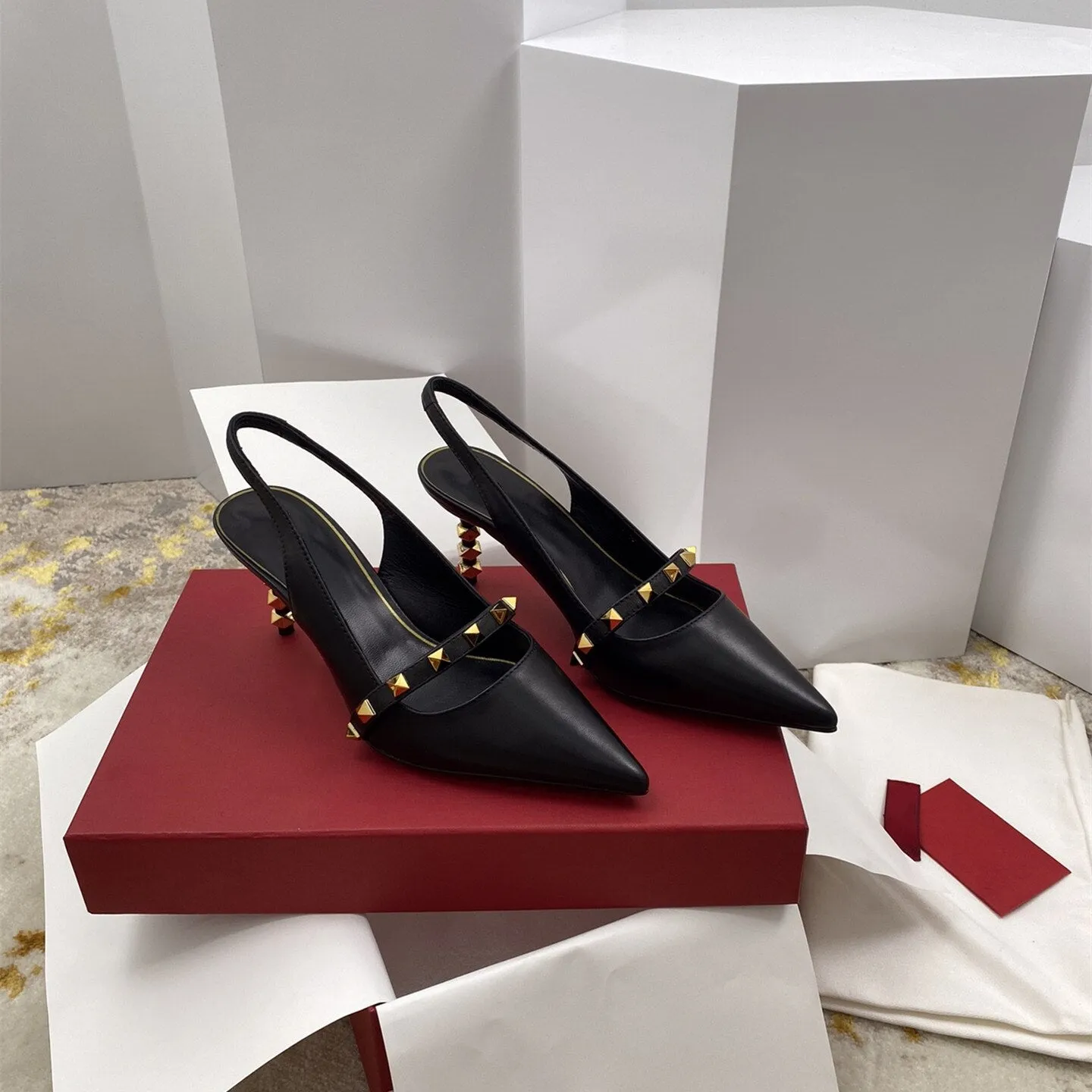 Women Sandals Pointed Toe High Heels