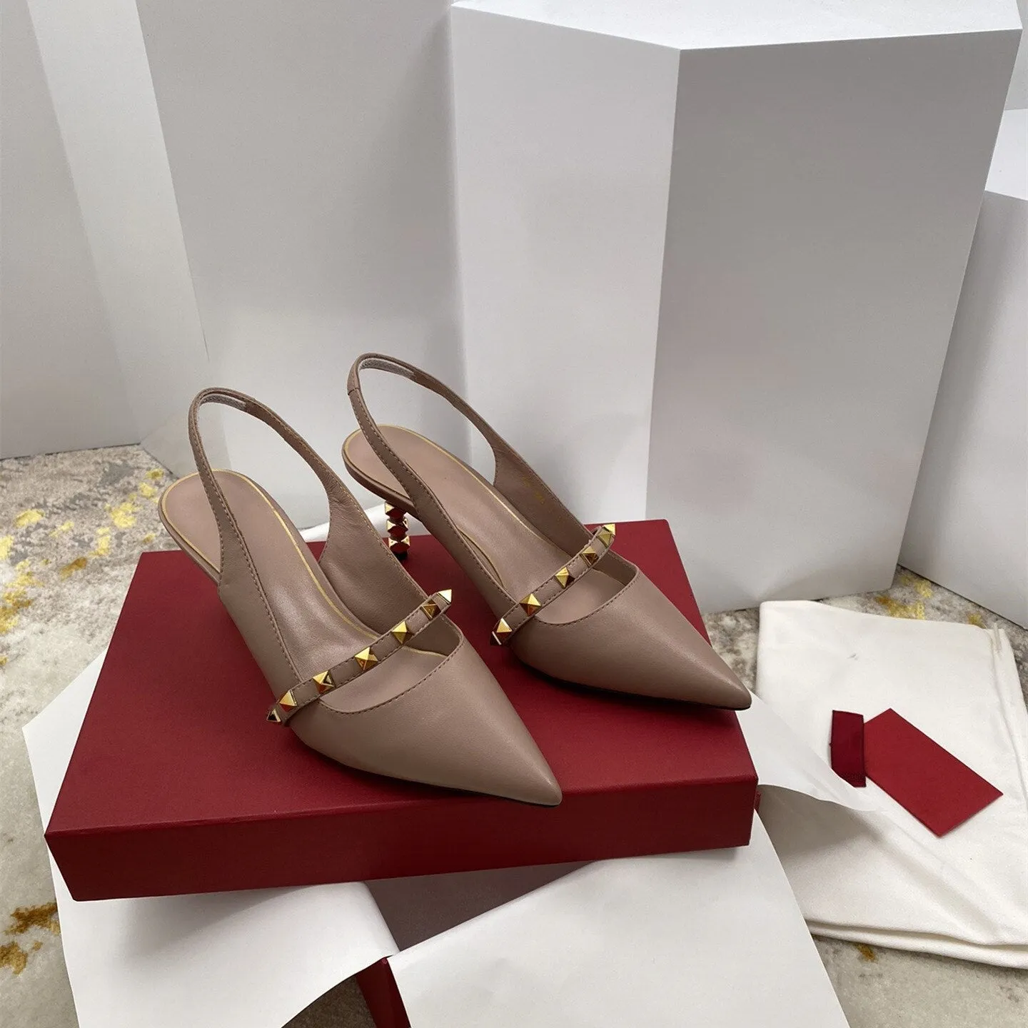 Women Sandals Pointed Toe High Heels