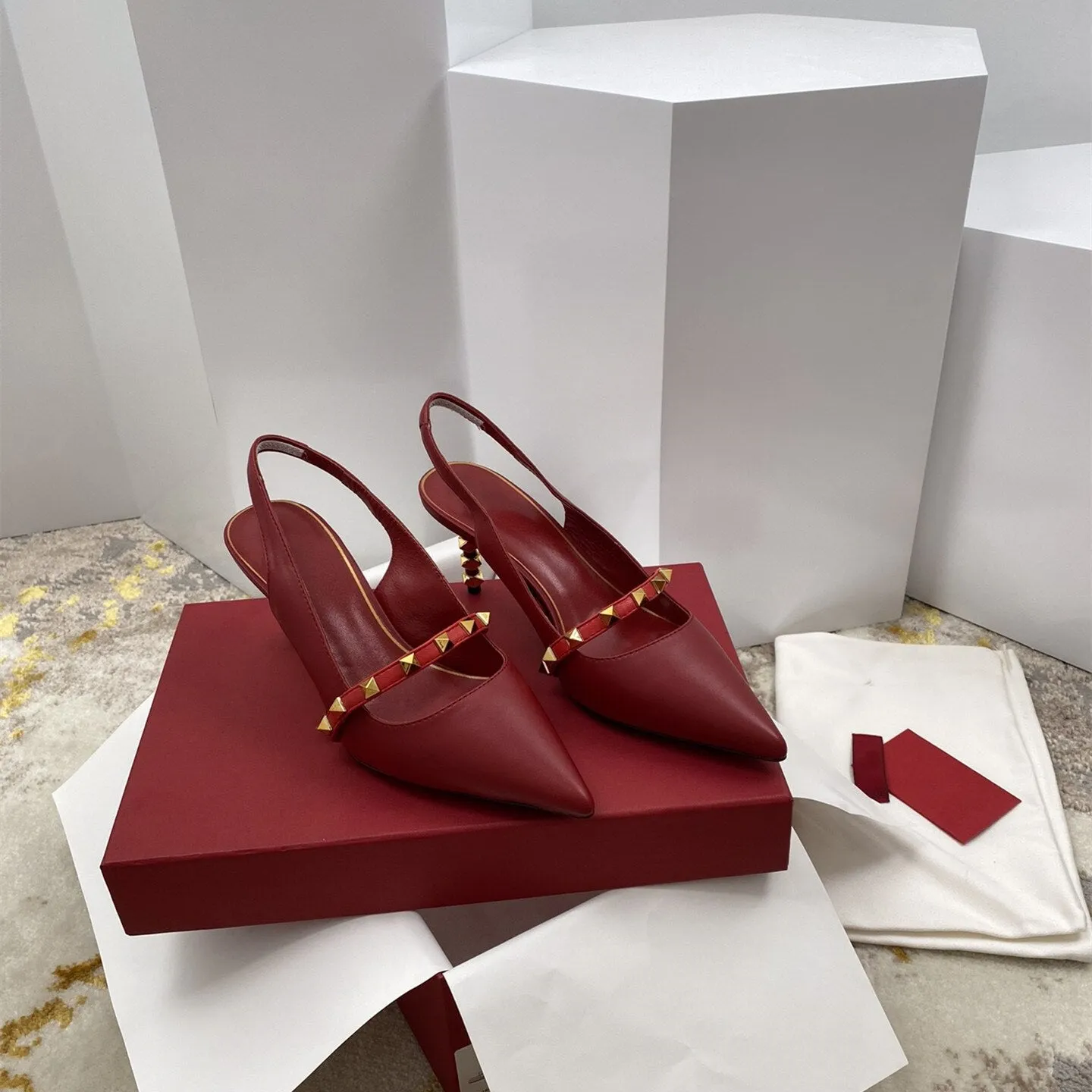 Women Sandals Pointed Toe High Heels