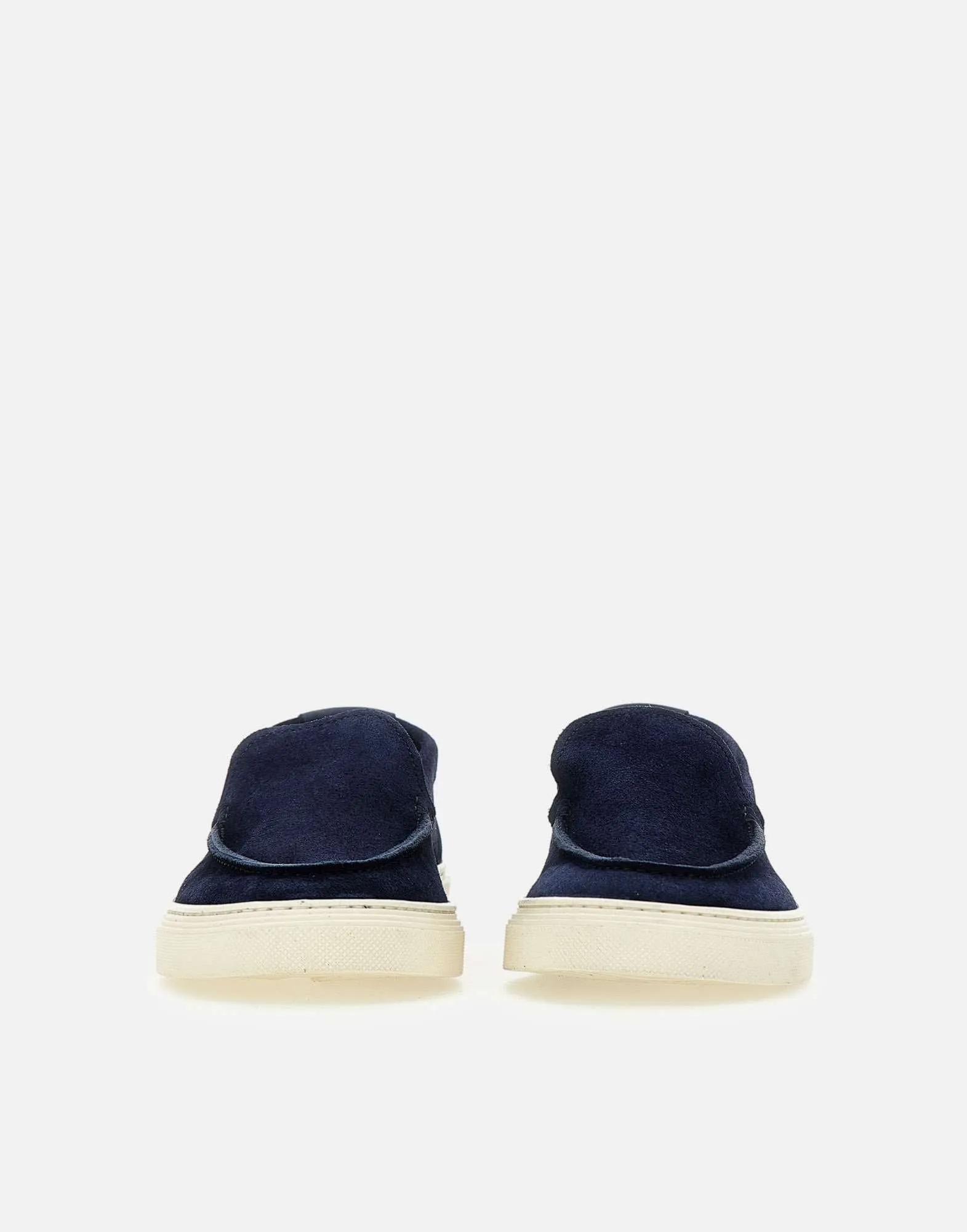 Woolrich Navy Suede Loafers