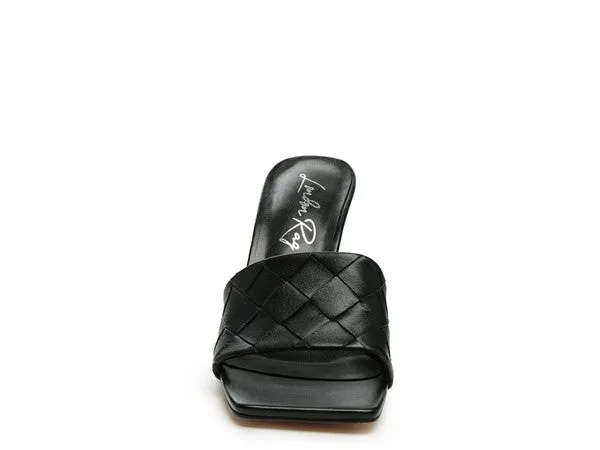 Woven Square Toe Sandal