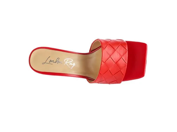 Woven Square Toe Sandal
