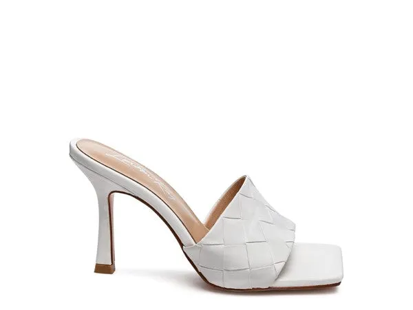 Woven Square Toe Sandal