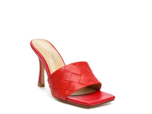 Woven Square Toe Sandal