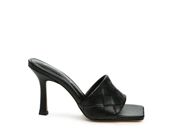 Woven Square Toe Sandal