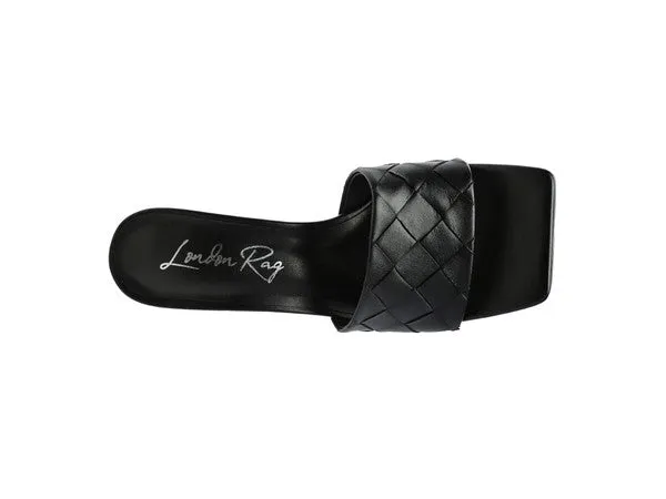Woven Square Toe Sandal