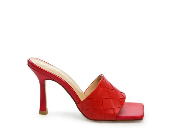 Woven Square Toe Sandal