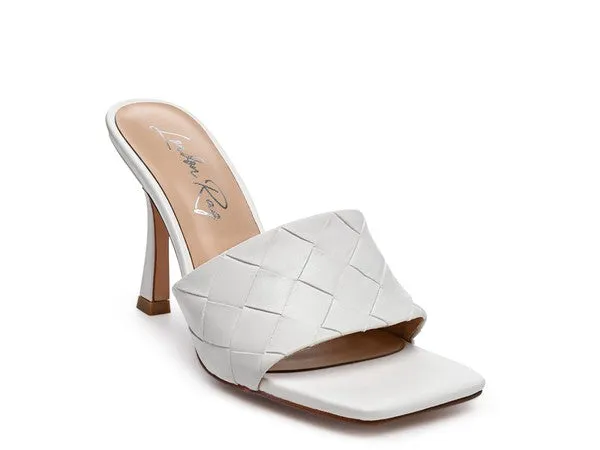 Woven Square Toe Sandal