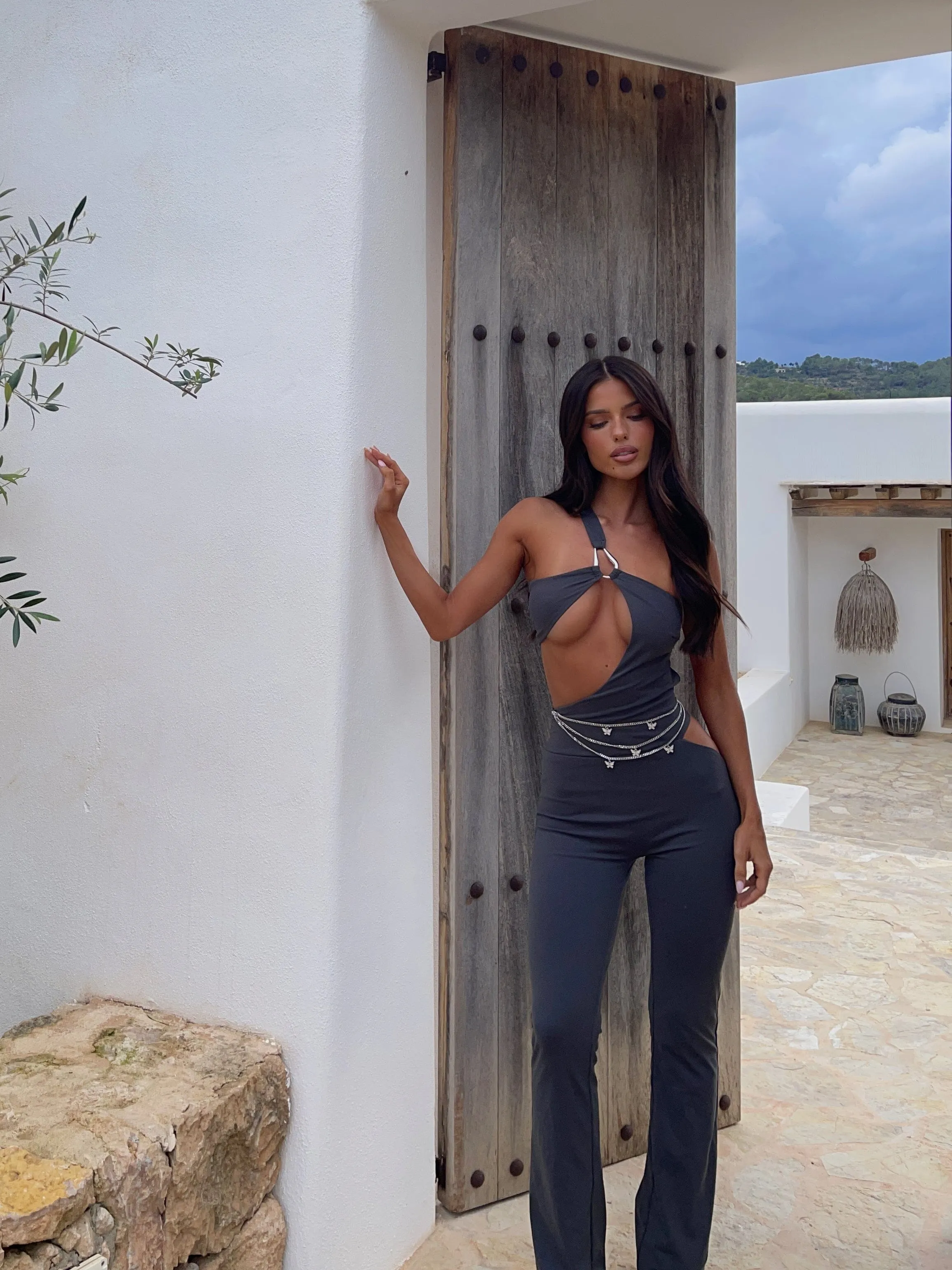 XYLIA JUMPSUIT GREY