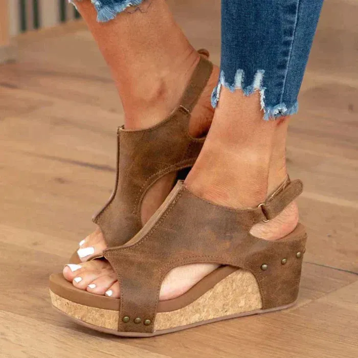 Yula | Stylish Wedge Sandals