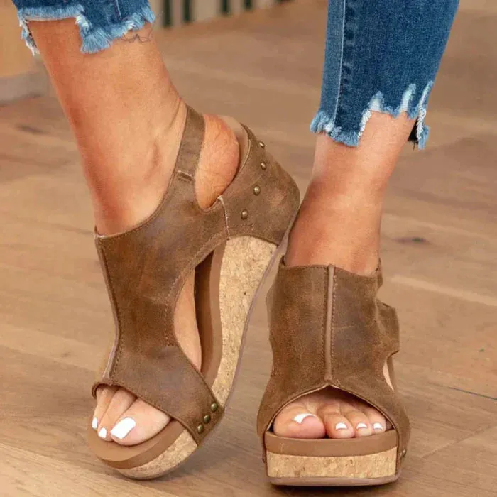 Yula | Stylish Wedge Sandals