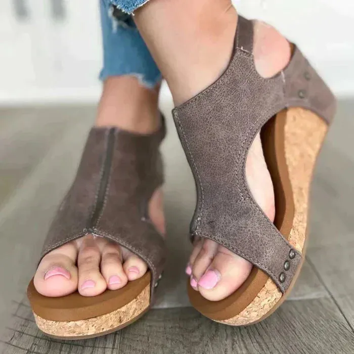 Yula | Stylish Wedge Sandals