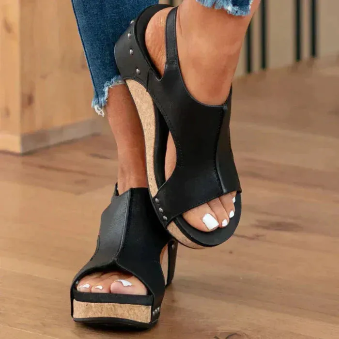 Yula | Stylish Wedge Sandals