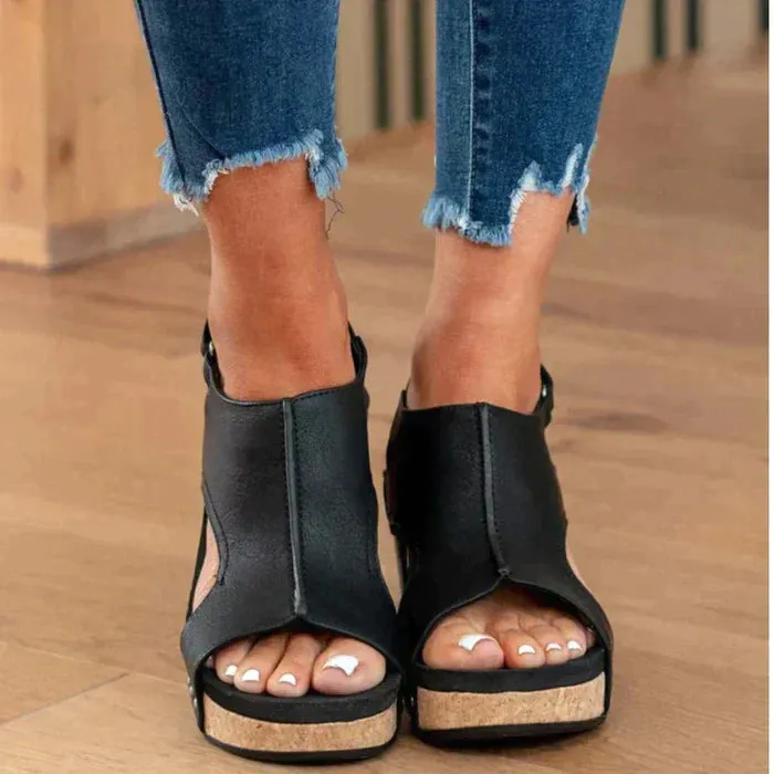 Yula | Stylish Wedge Sandals