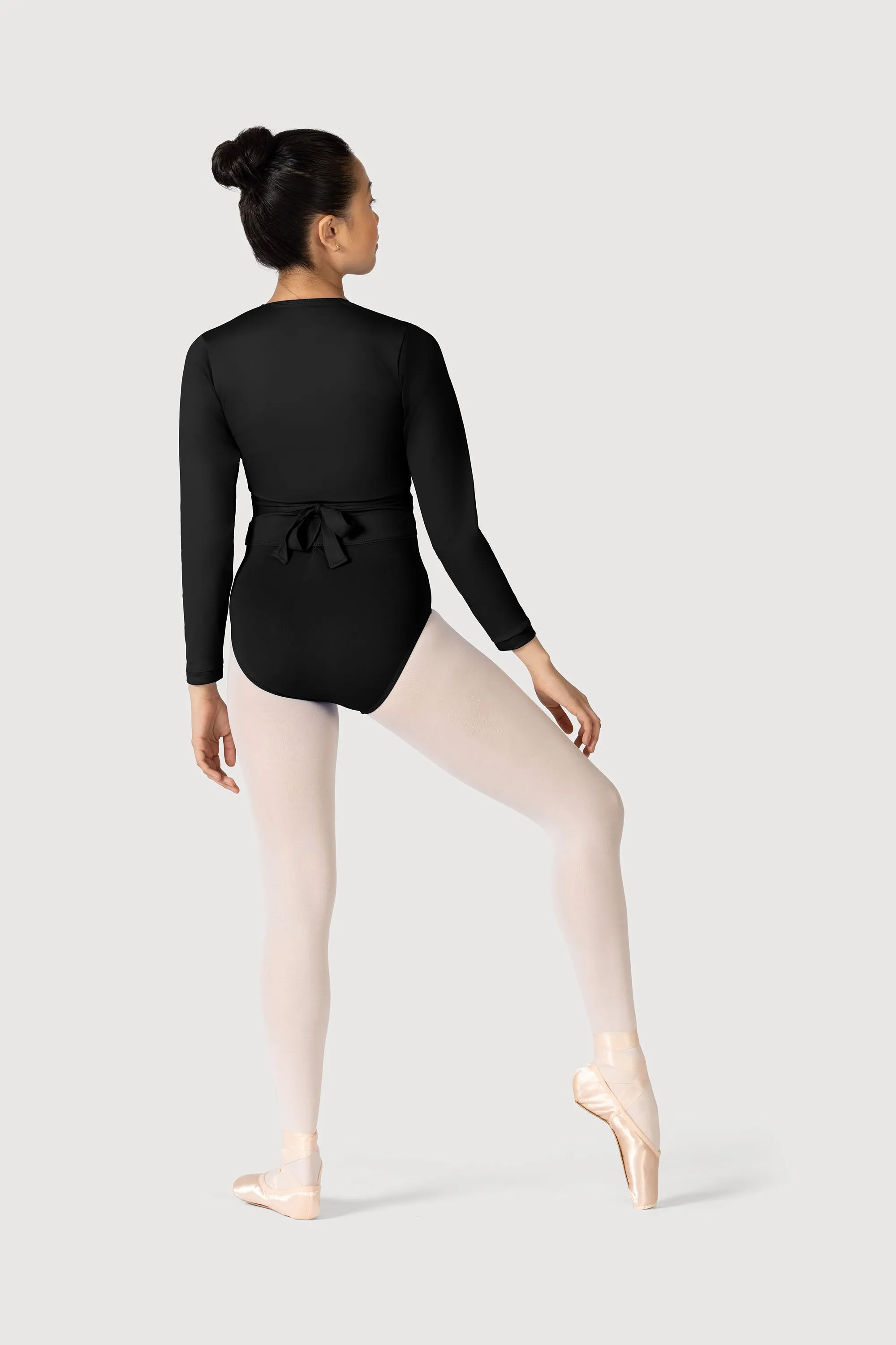 Z0858L - Bloch Overture Crossover Womens Long Sleeve Wrap Top