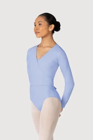 Z0858L - Bloch Overture Crossover Womens Long Sleeve Wrap Top