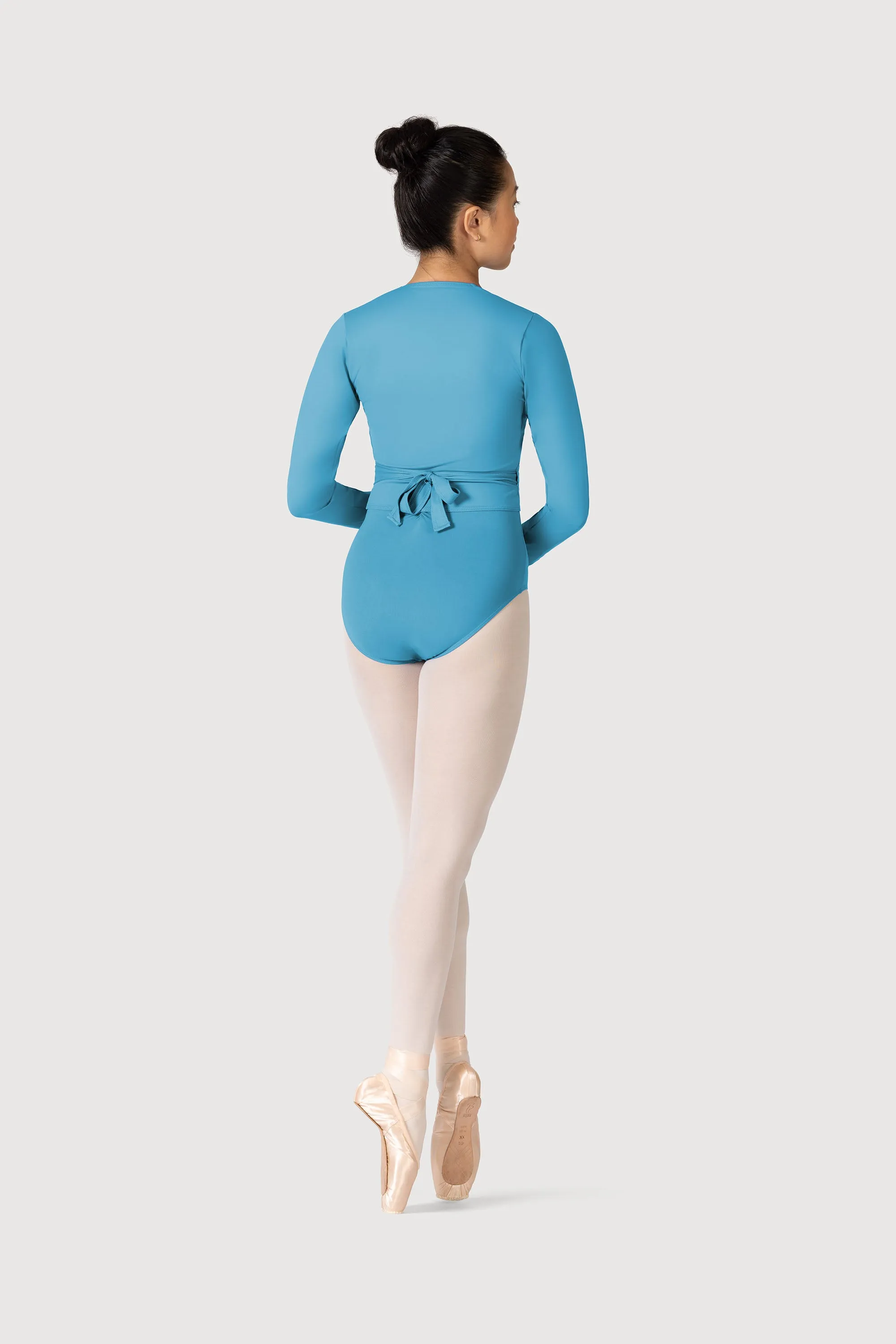 Z0858L - Bloch Overture Crossover Womens Long Sleeve Wrap Top